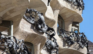 foto fachada de La Pedrera